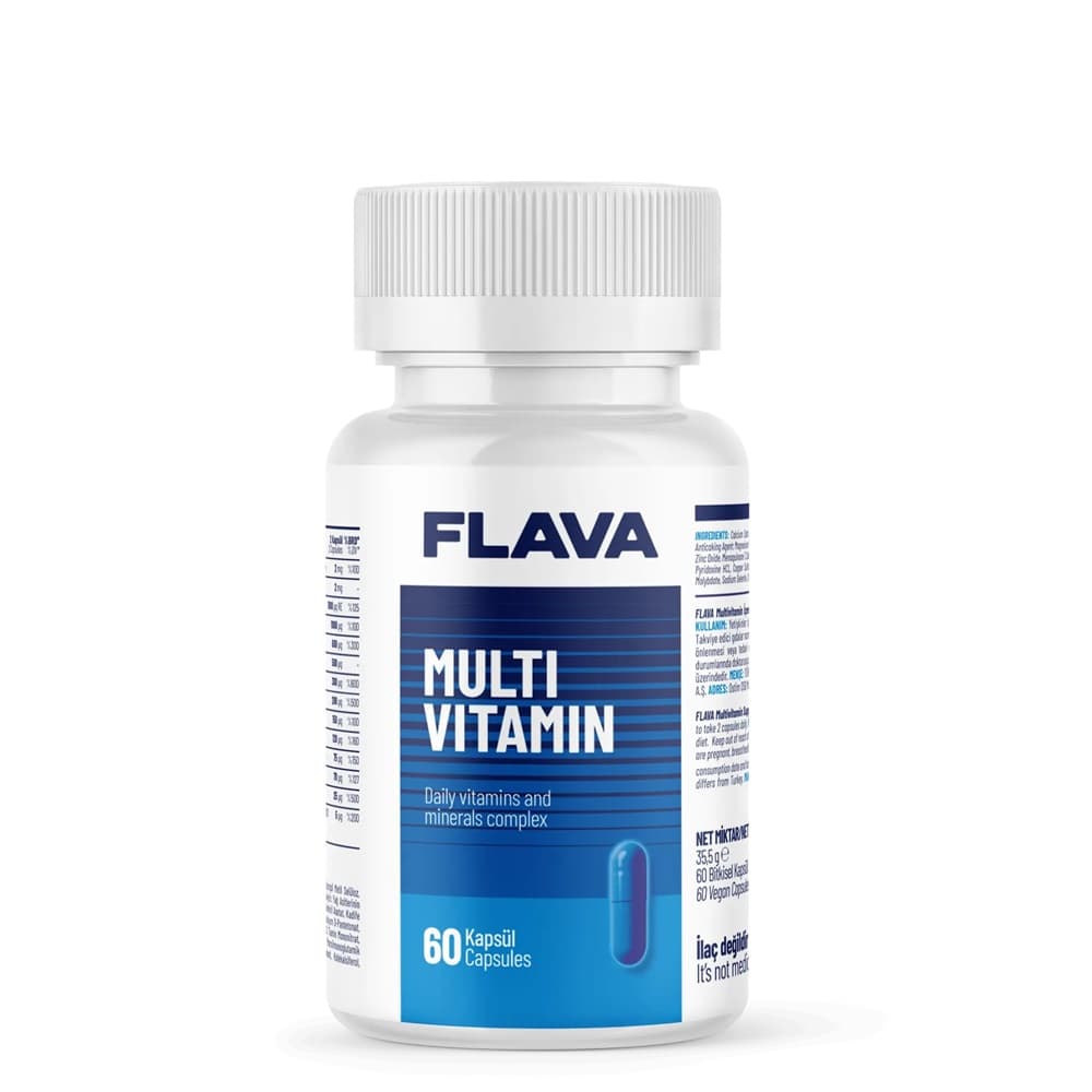Flava Multi Vitamin 60 Kapsül