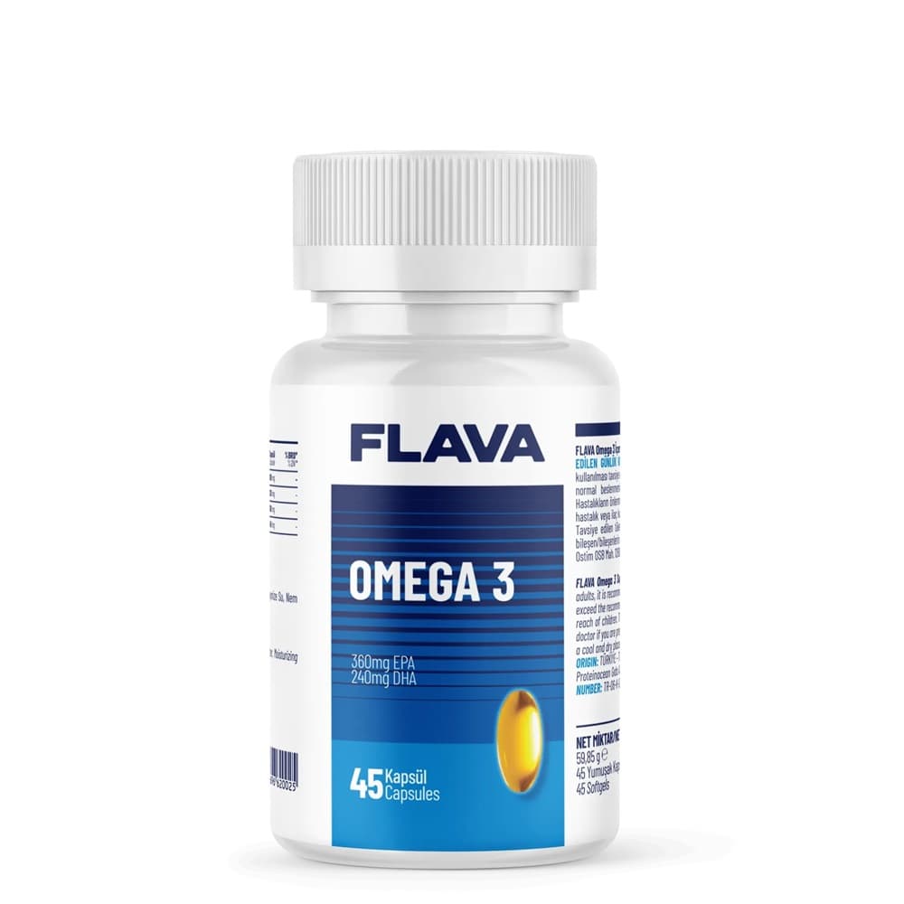 Flava Omega 3 1000 Mg 45 Jel Kapsül