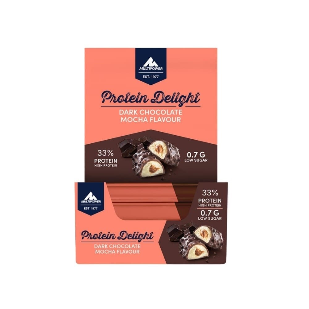 Multipower Delight Dark Çikolata Mochalı Protein Bar 18 Adet