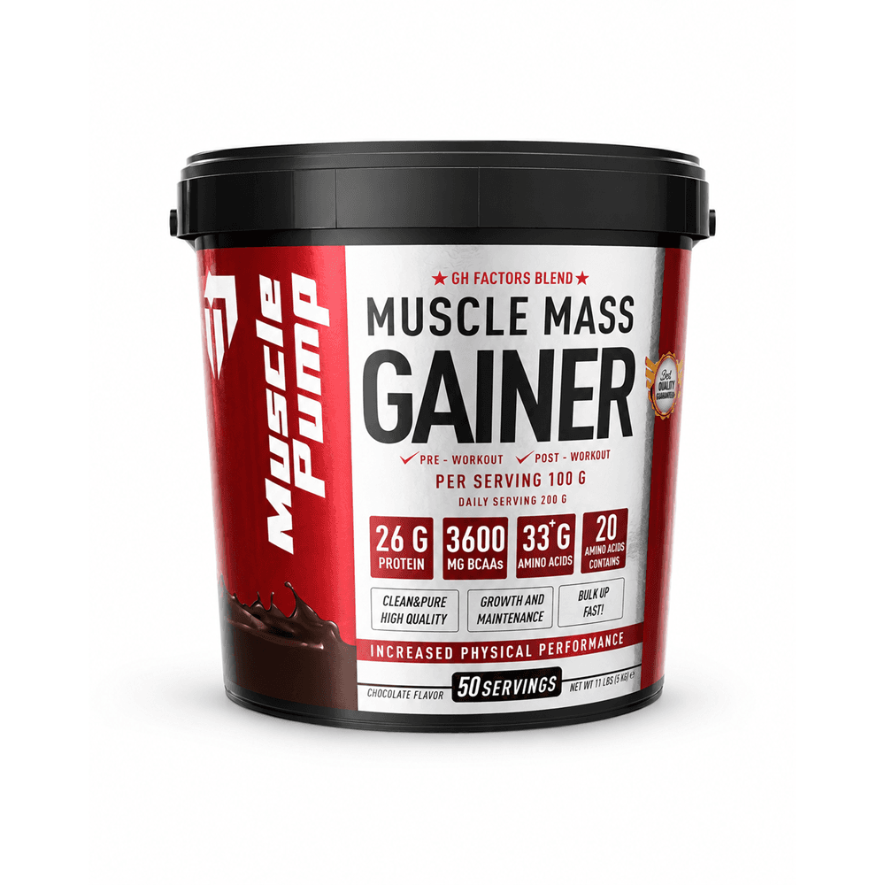 Muscle Pump Muscle Mass Gainer Çikolata 5000 Gr