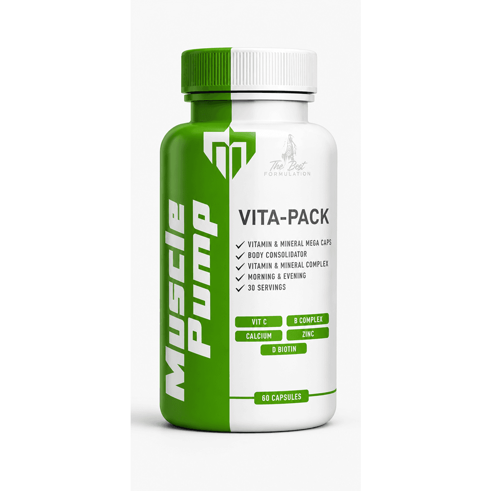 Muscle Pump Vita-Pack Vitamin Mineral 60 Kapsül