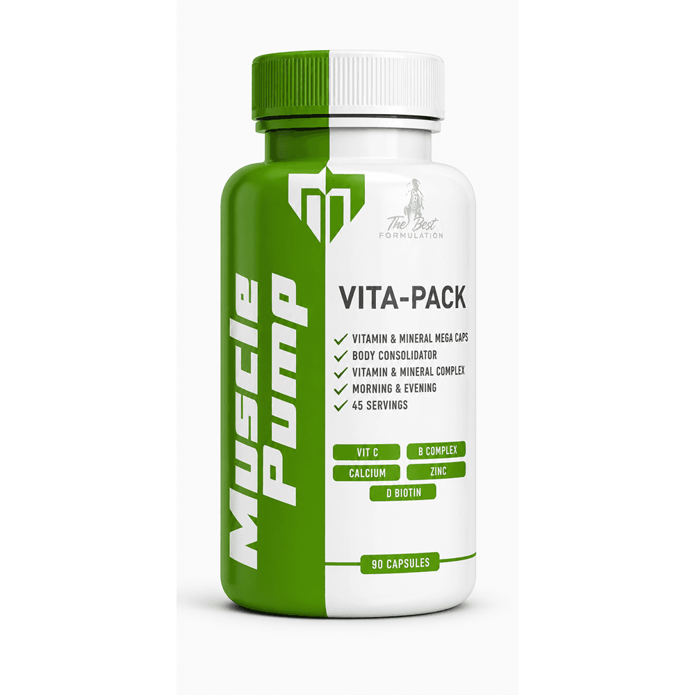 Muscle Pump Vita-Pack Vitamin Mineral 90 Kapsül