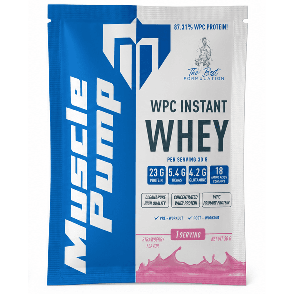 Muscle Pump Wpc Instant Whey Çilek 30 Gr