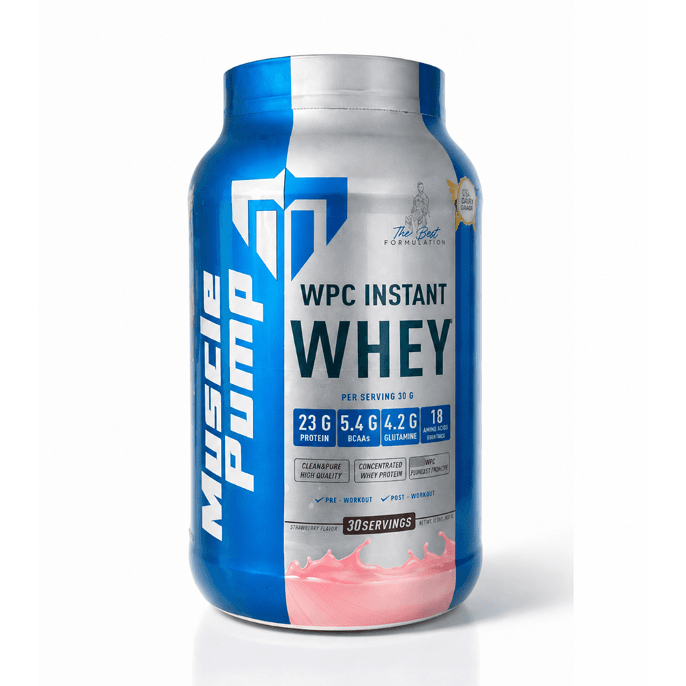 Muscle Pump Wpc Instant Whey Çilek 900 Gr