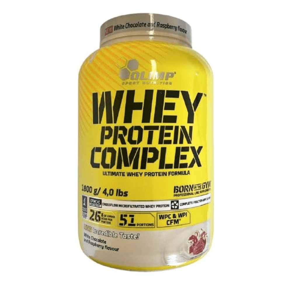 Olimp Whey Protein Complex Beyaz Çikolata Ahududu 1800 Gr
