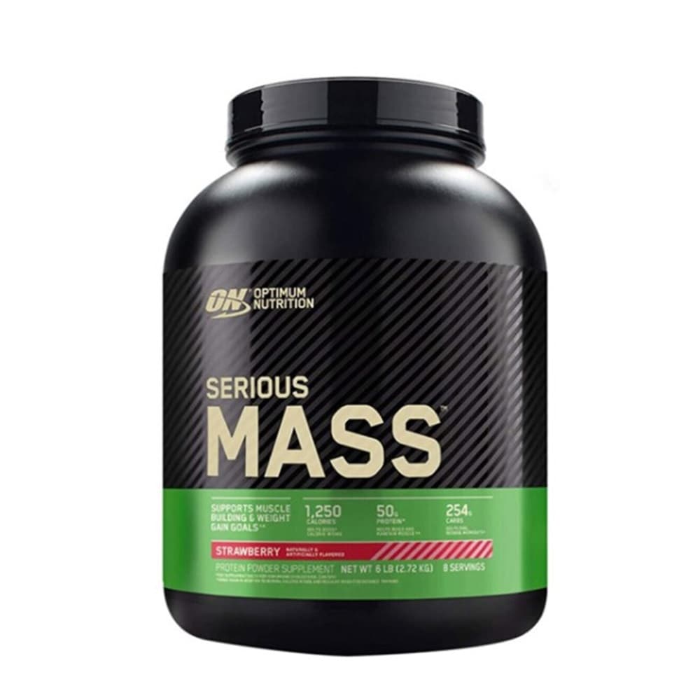 Optimum Nutrition Serious Mass Çilek 2730 Gr