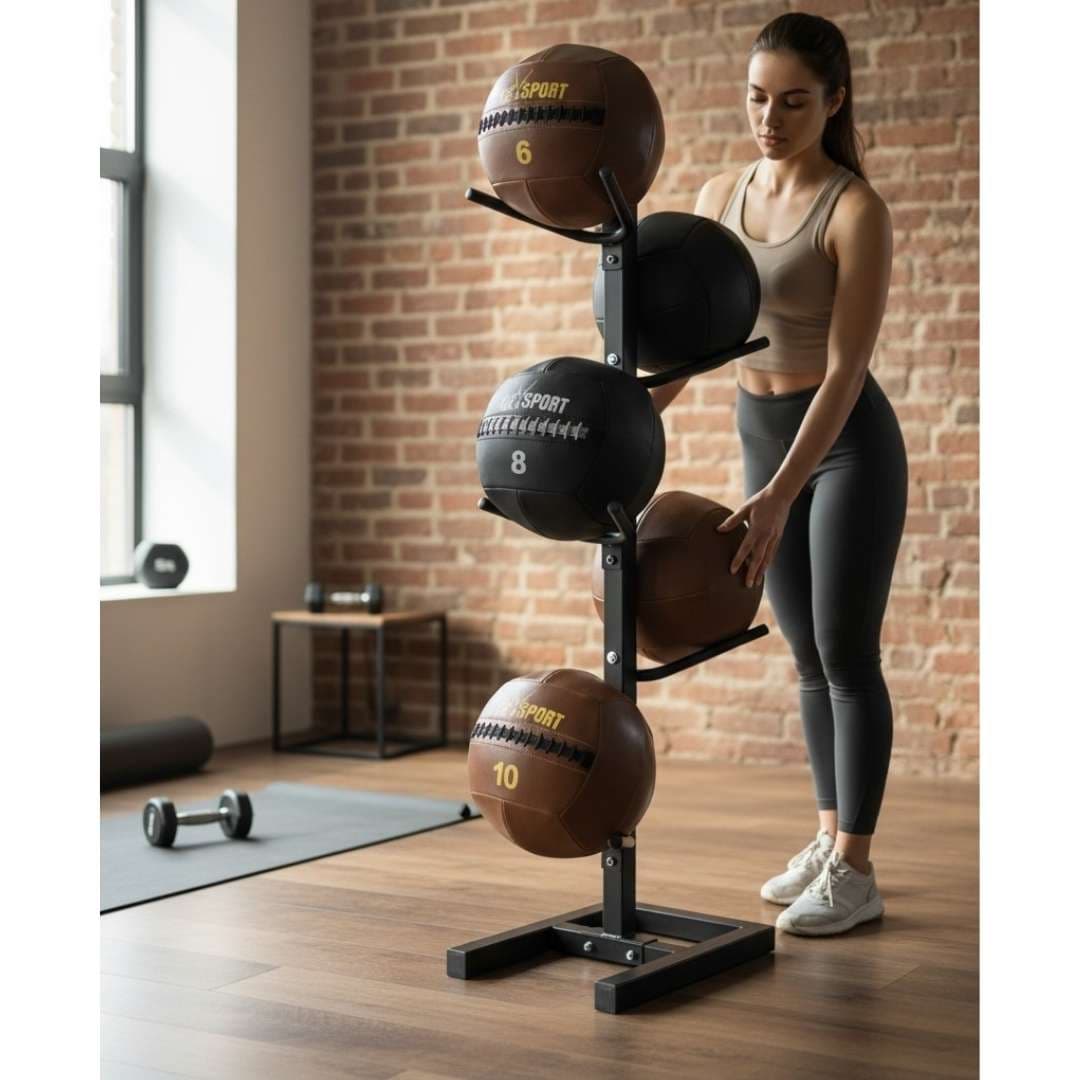 Profesyonel İkili Dikey Wall Ball / Medicine Ball Standı