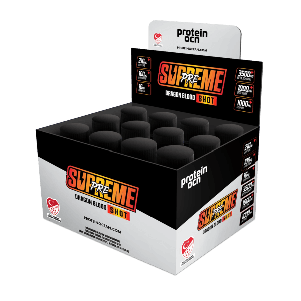 Protein Ocn Pre-Workout Supreme Shot 60 ml Dragon Blood 12 Adet