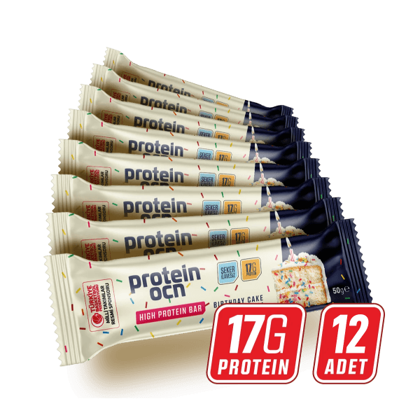 Protein Ocn Protein Bar Birthday Cake 12 Adet