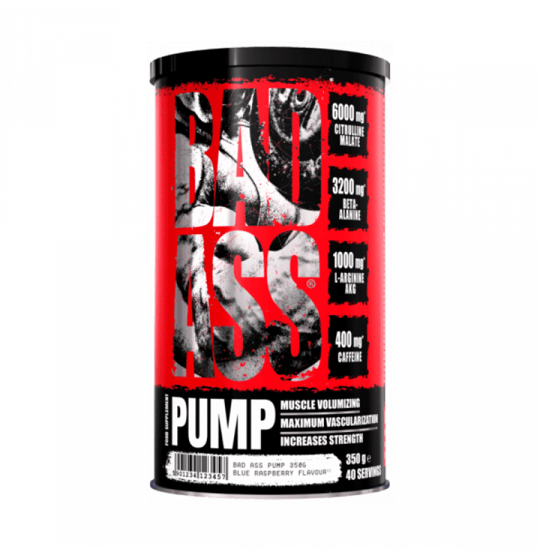Bad Ass Pump Pre-Workout Portakal & Mango 350 gram