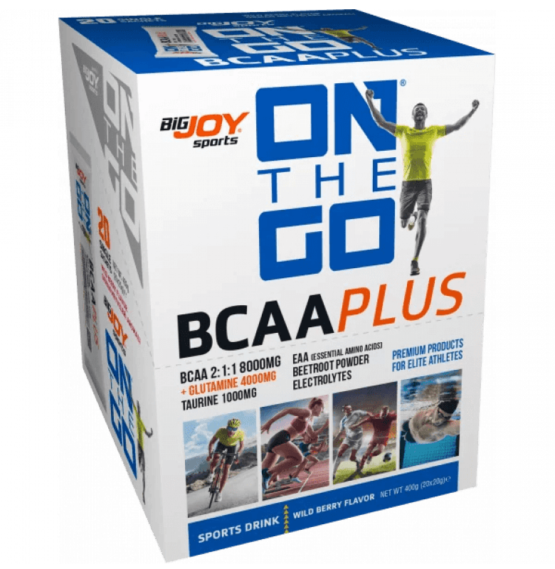Bigjoy Sports On The Go Bcaa Plus Orman Meyveli 20 Adet x 20 gram