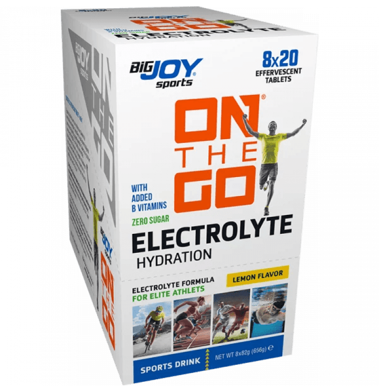 Bigjoy Sports On The Go Electrolyte Limon 8 Tüp x 20 Tablet