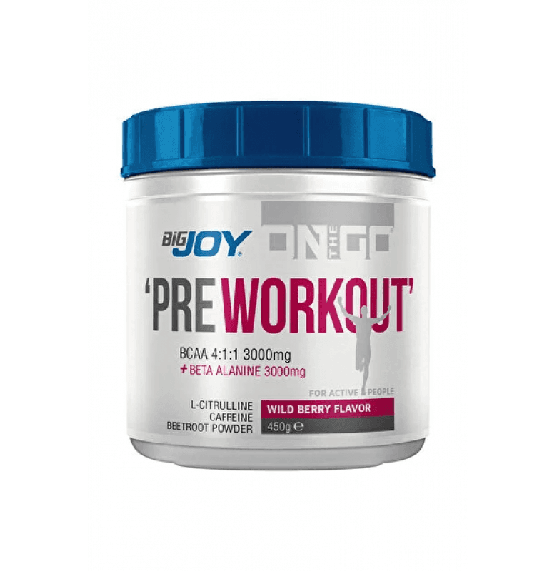 Bigjoy Sports On The Go Pre-Workout Orman Meyveli 450 gram