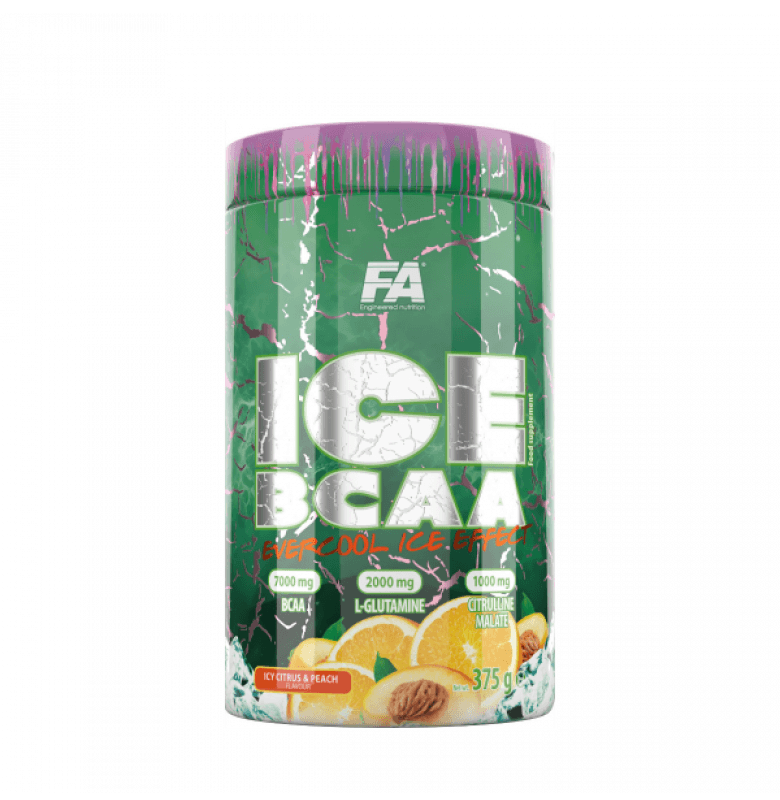 Fa Nutrition Ice Bcaa Icy Citrus & Peach 375 gram