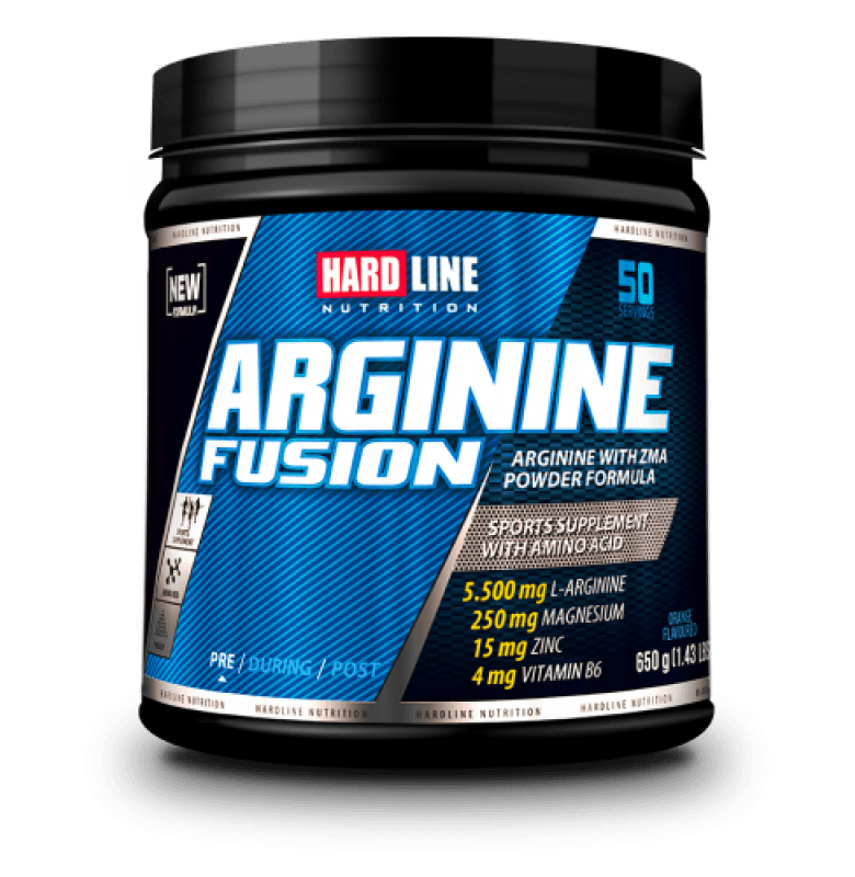 Hardline Arginine Fusion Portakal 650 gram