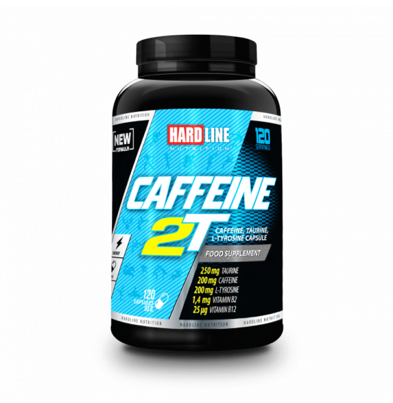 Hardline Caffeine 2T 120 Kapsül