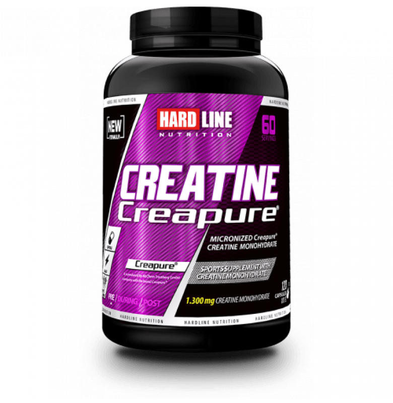 Hardline Creatine Creapure® 120 Kapsül