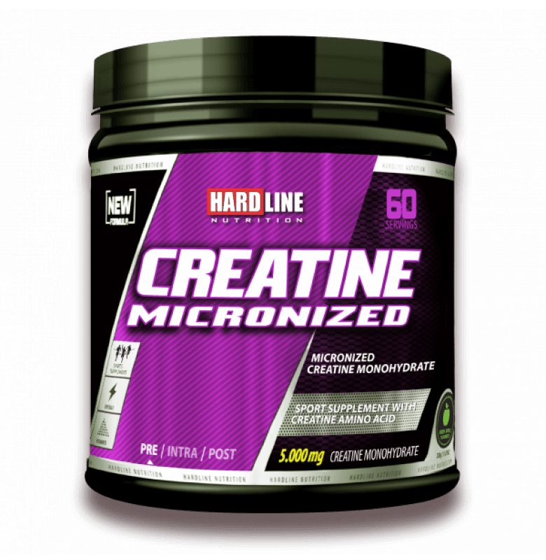 Hardline Creatine Micronized Yeşil Elma 324 gram