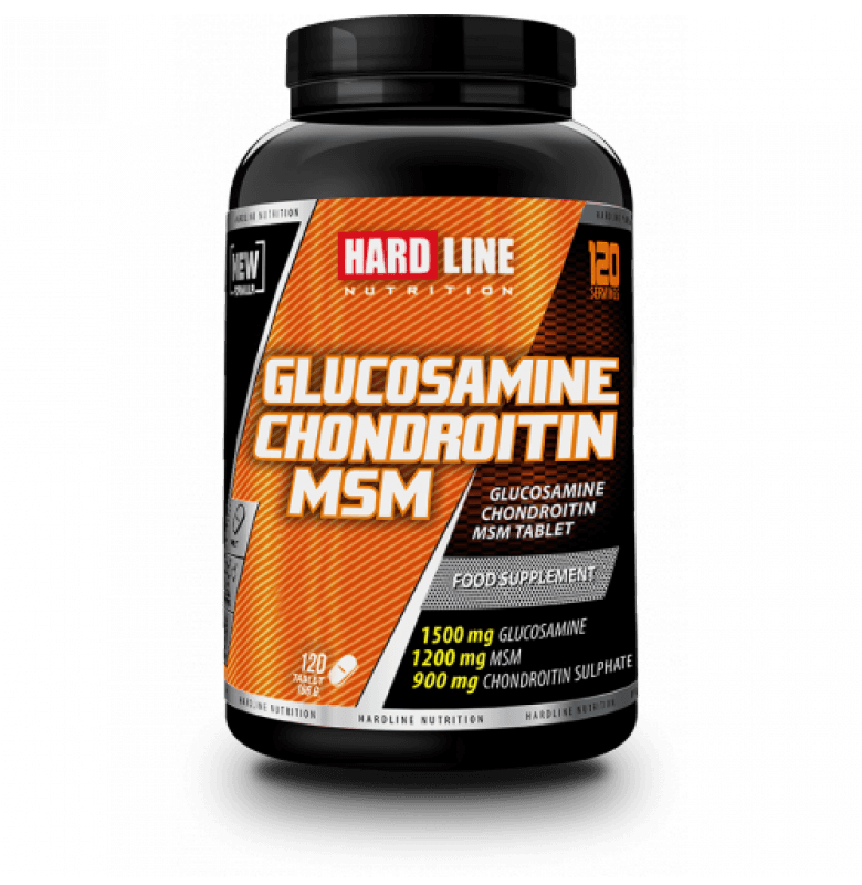 Hardline Glucosamine Chondroitin MSM 120 Tablet