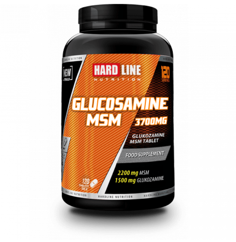 Hardline Glucosamine MSM 120 Tablet