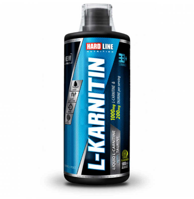 Hardline L-Karnitin Sıvı Limon 1000 ml.