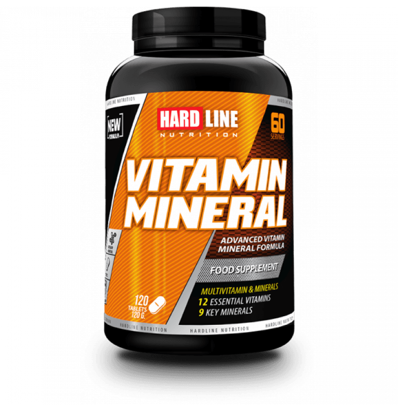 Hardline Vitamin Mineral 120 Tablet