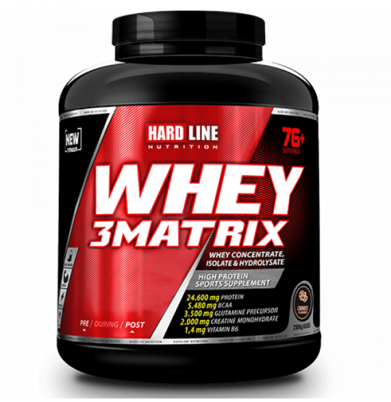 Hardline Whey 3 Matrix Kurabiye 2300 gram