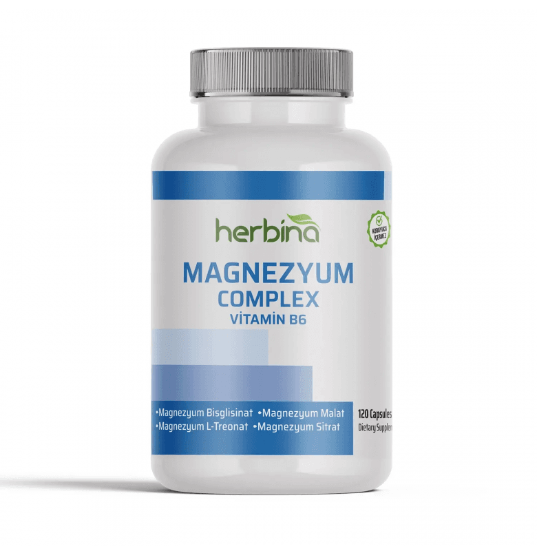 Herbina Magnezyum Complex 120 Kapsül