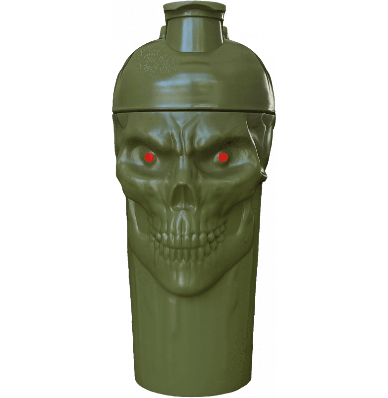Jnx Sport Skull Shaker Askeri Yeşil 700 ml.