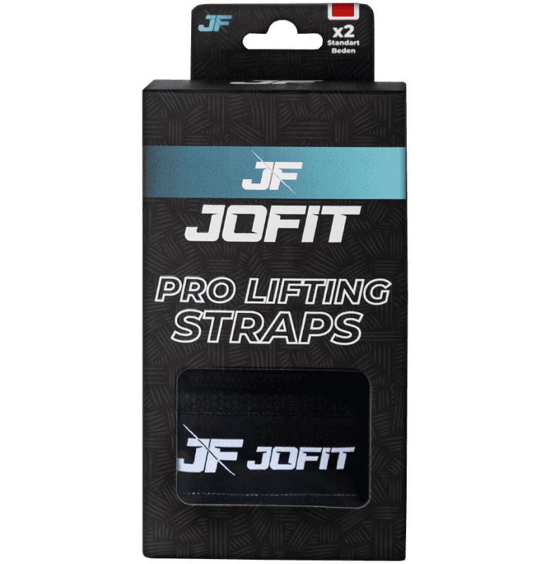 Jofit Pro Lifting Straps Siyah - Kırmızı