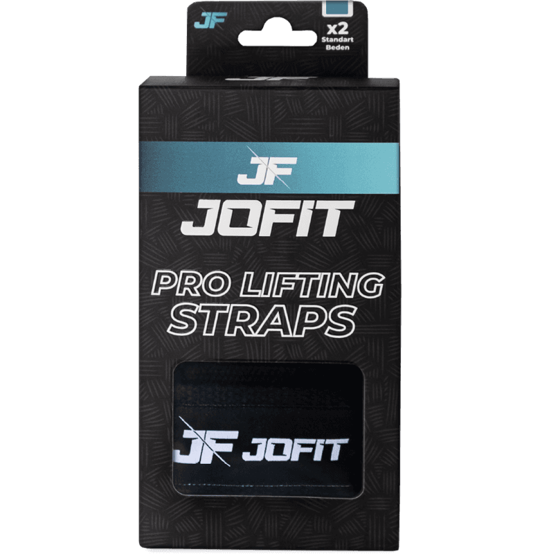 Jofit Pro Lifting Straps Siyah - Mavi