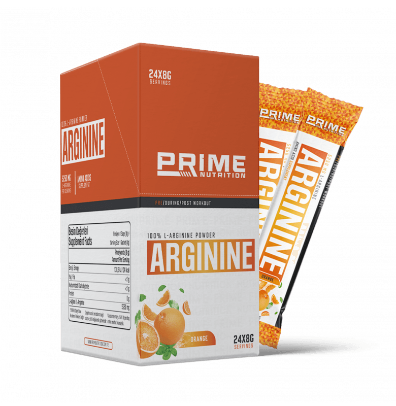 Prime Nutrition L-Arginine Portakal 24 Adet x 8 gram