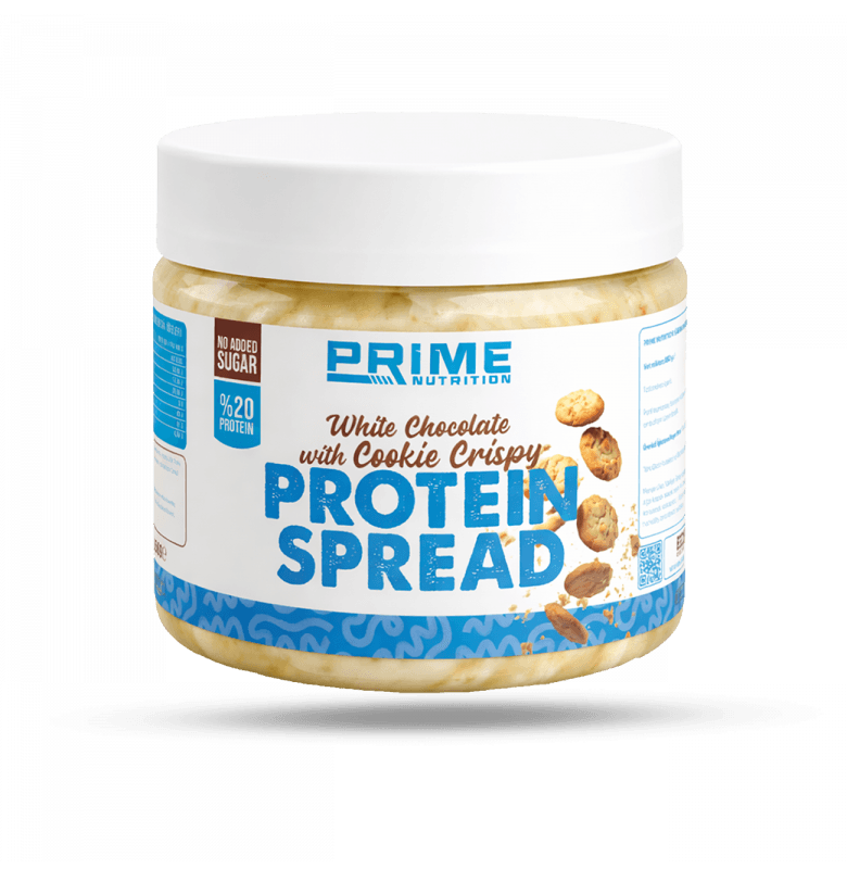 Prime Nutrition White Chocolate & Cookie Crispy Protein Spread 350 gram