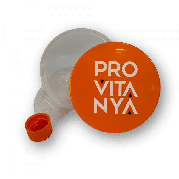 Provitanya Toz Saklama Hunisi Şeffaf Turuncu