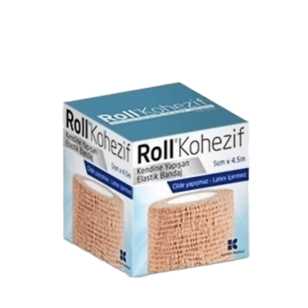Roll Kohezif Bandaj Kendıne Yapışan 5 cm x 4.5 m