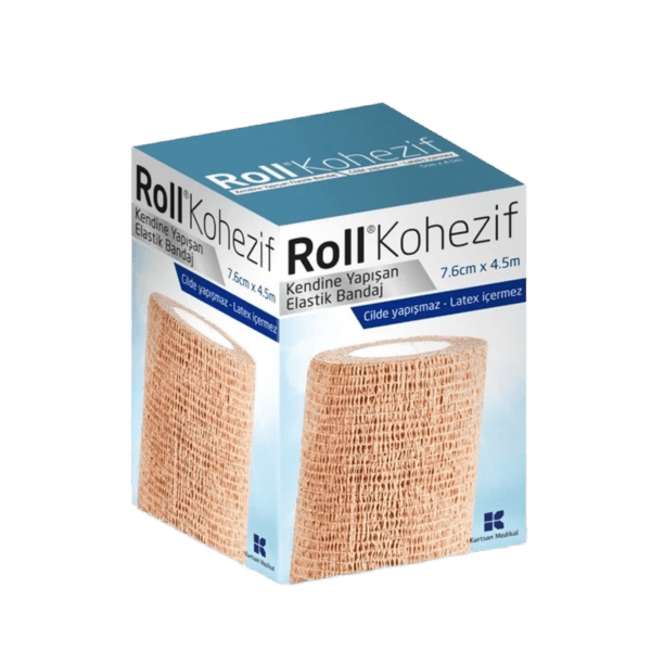 Roll Kohezif Bandaj Kendıne Yapışan 7,6 cm x 4.5 m