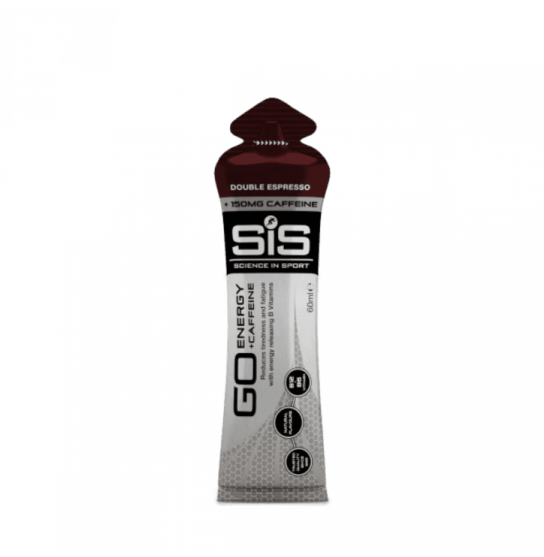 Sis Go Energy + Caffeine Gel Double Espresso 60 ml.