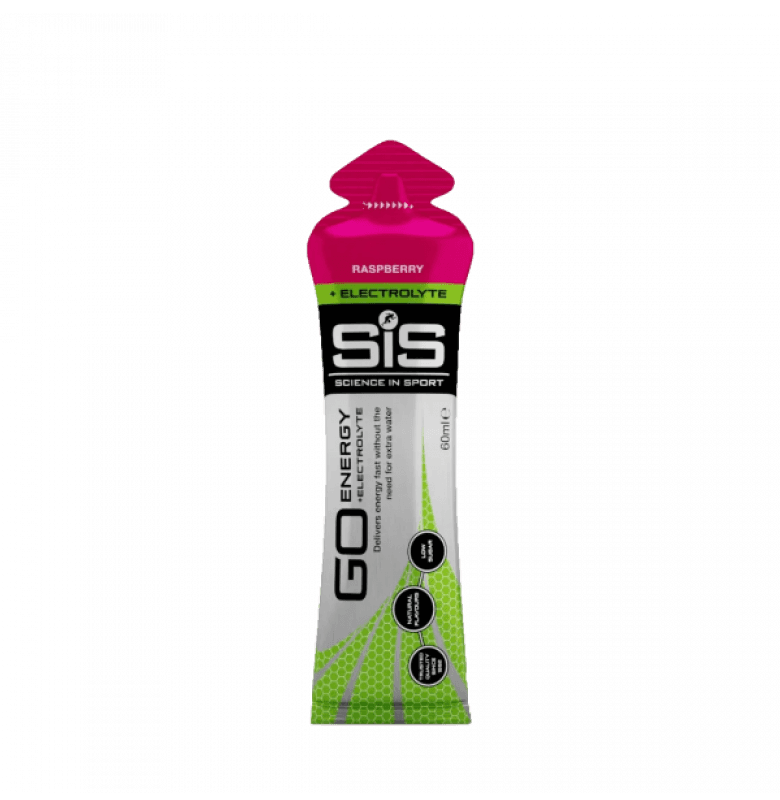 Sis Go Energy + Electrolyte Gel Ahududu 60 ml.