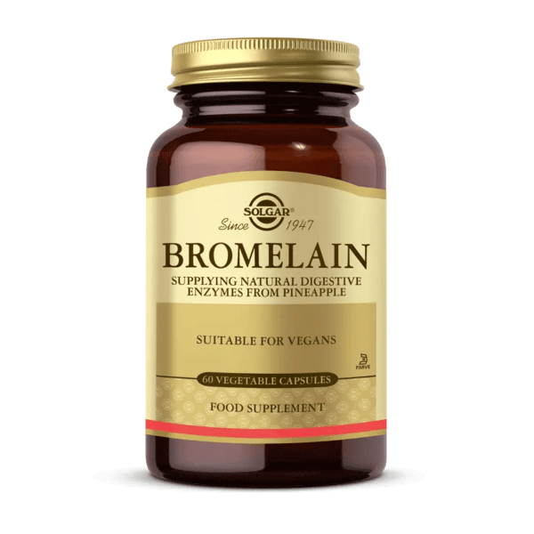 Solgar Bromelain 150 mg 60 Kapsül