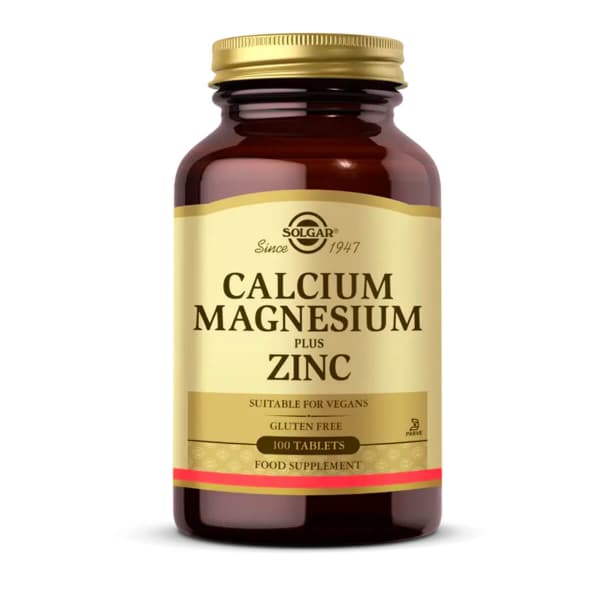 Solgar Calcium Magnesium Plus Zinc 100 Tablet