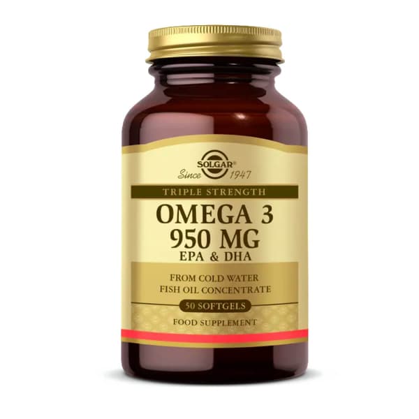 Solgar Omega-3 950 mg 50 Kapsül