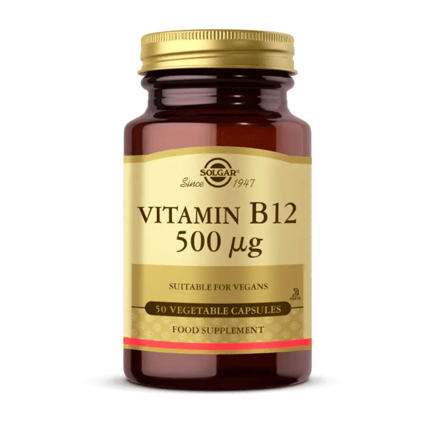 Solgar Vitamin B12 500 Mcg 50 Tablet