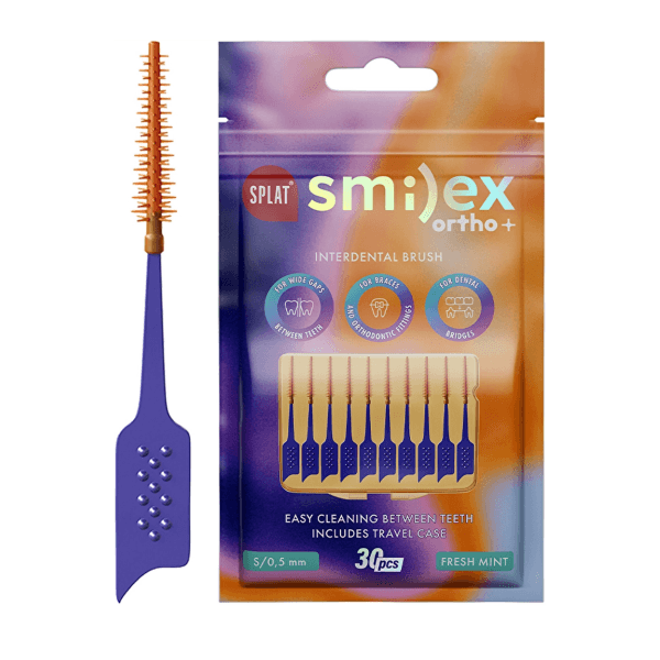Splat Smilex Ortho Arayüz Fırçası Naneli 0,5 mm 30 Adet