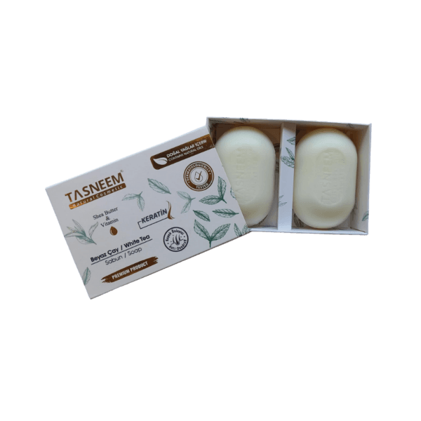 Tasneem Beyaz Çay Lüx Sabun 70x2 140 gr