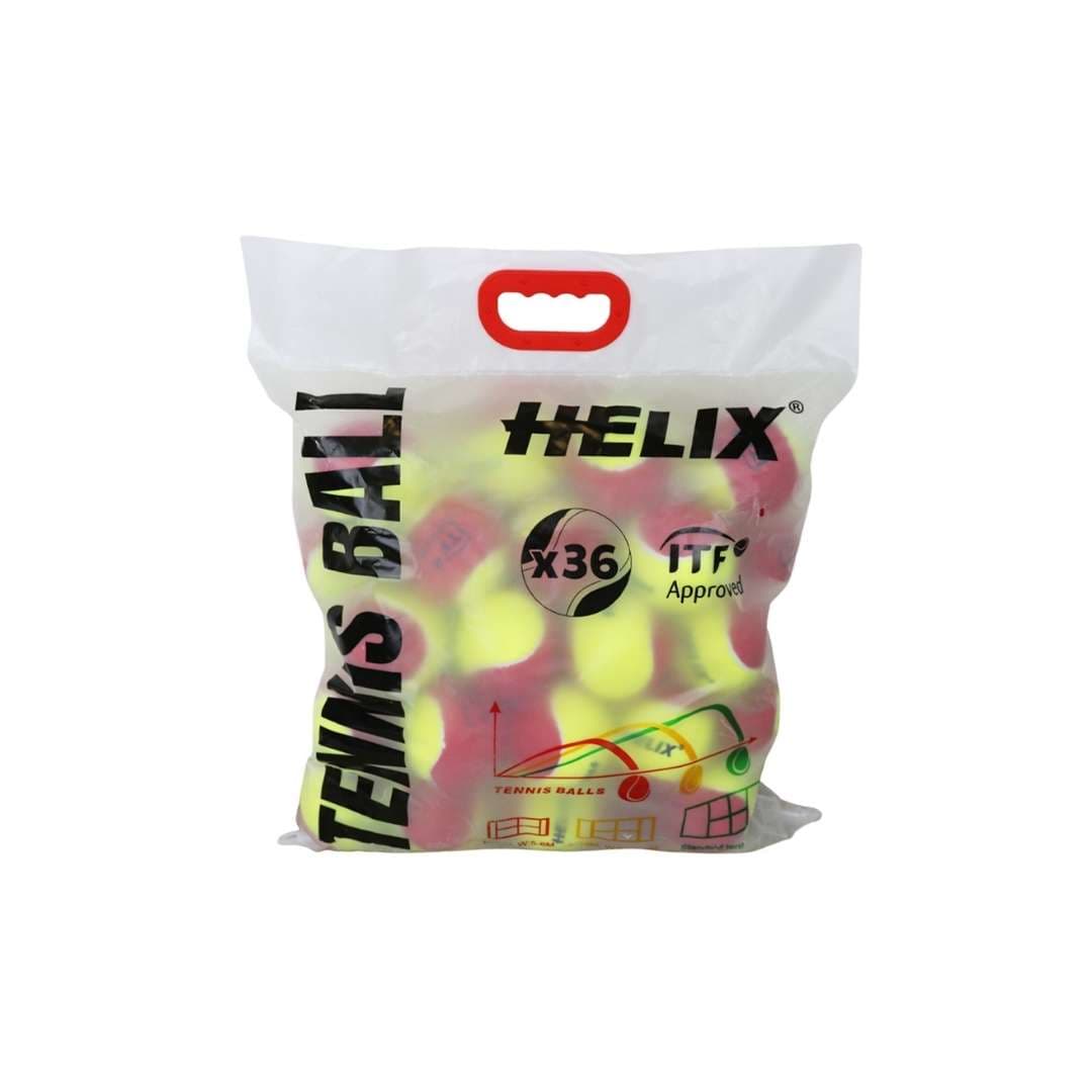Tenis Topu Helix 4-7 Yaş ITF Onaylı 36'lı