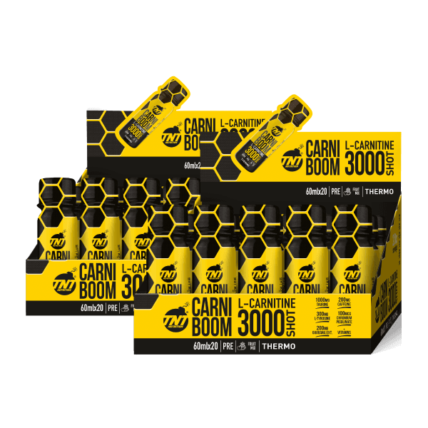 TNT Carniboom L-Carnitine 3000 mg 60 ml x 20 Adet 2 Paket