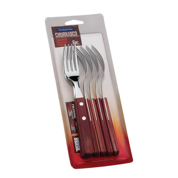 Tramontina 21198-716 715 6lı Biftek-Steak Çatalı Seti