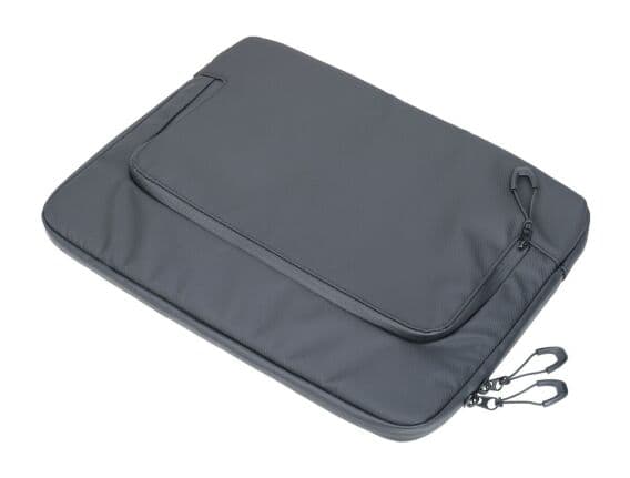 Troika 2 Gözlü Laptop Kılıfı, Siyah