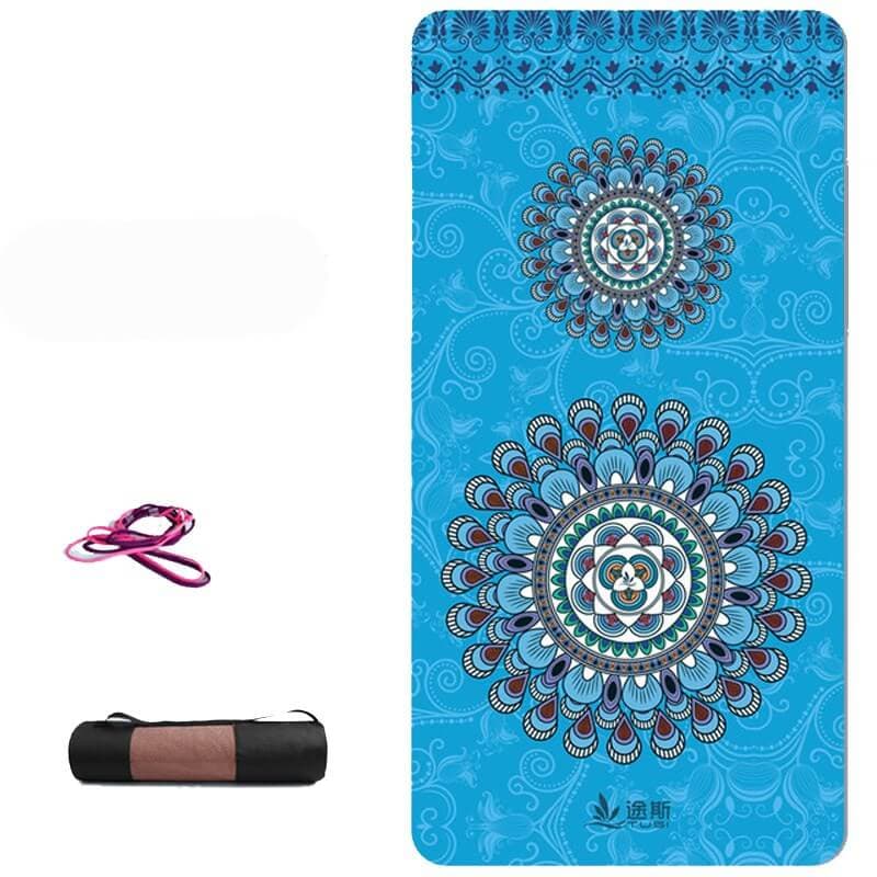 Tusi Yoga Matı ve Pilates Minderi Mandala Desen