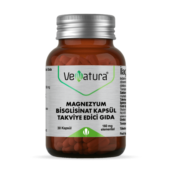 Venatura Magnezyum Bisglisinat 30 Kapsül